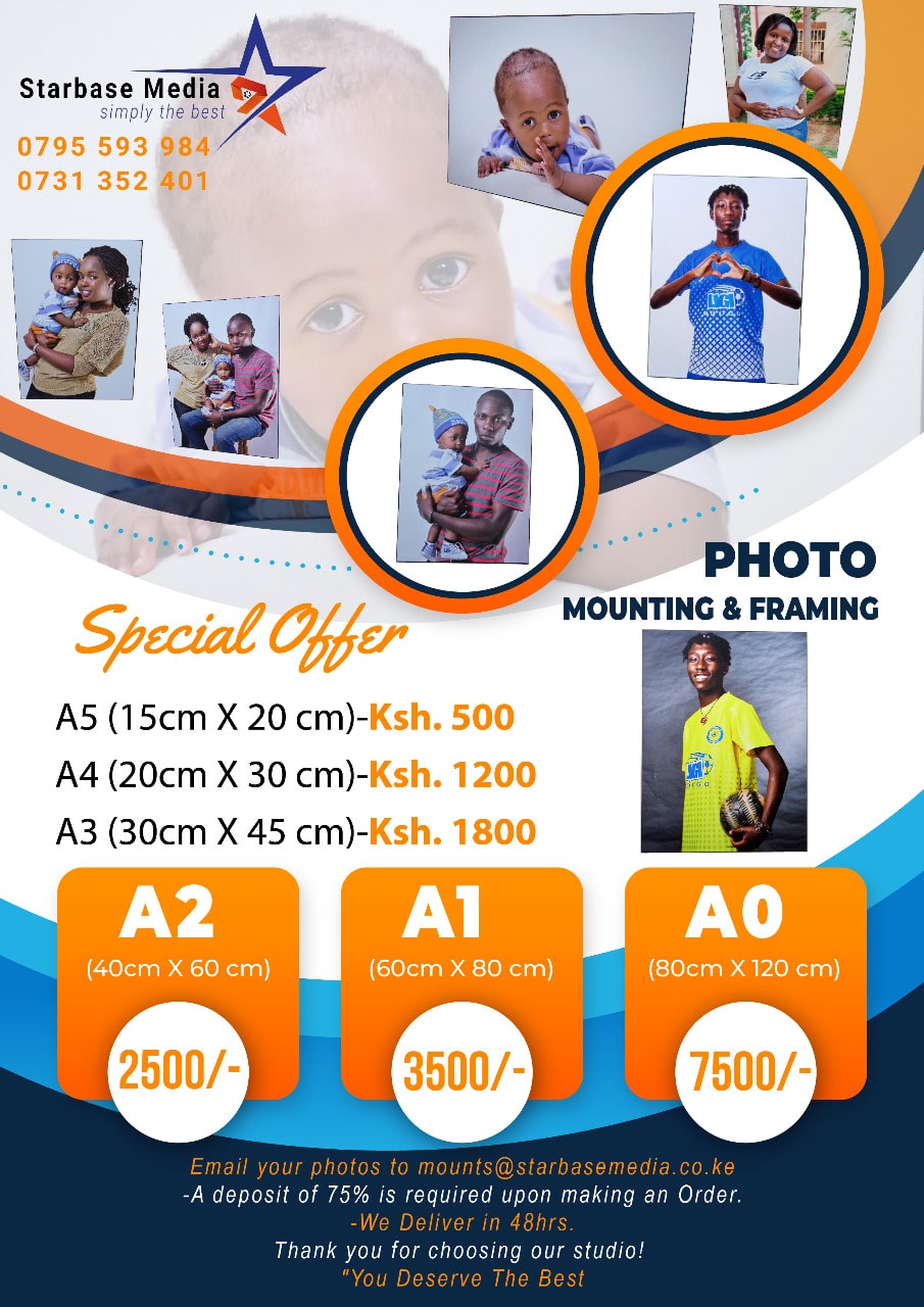 Photo mount Prices @ Ksh. 0.00