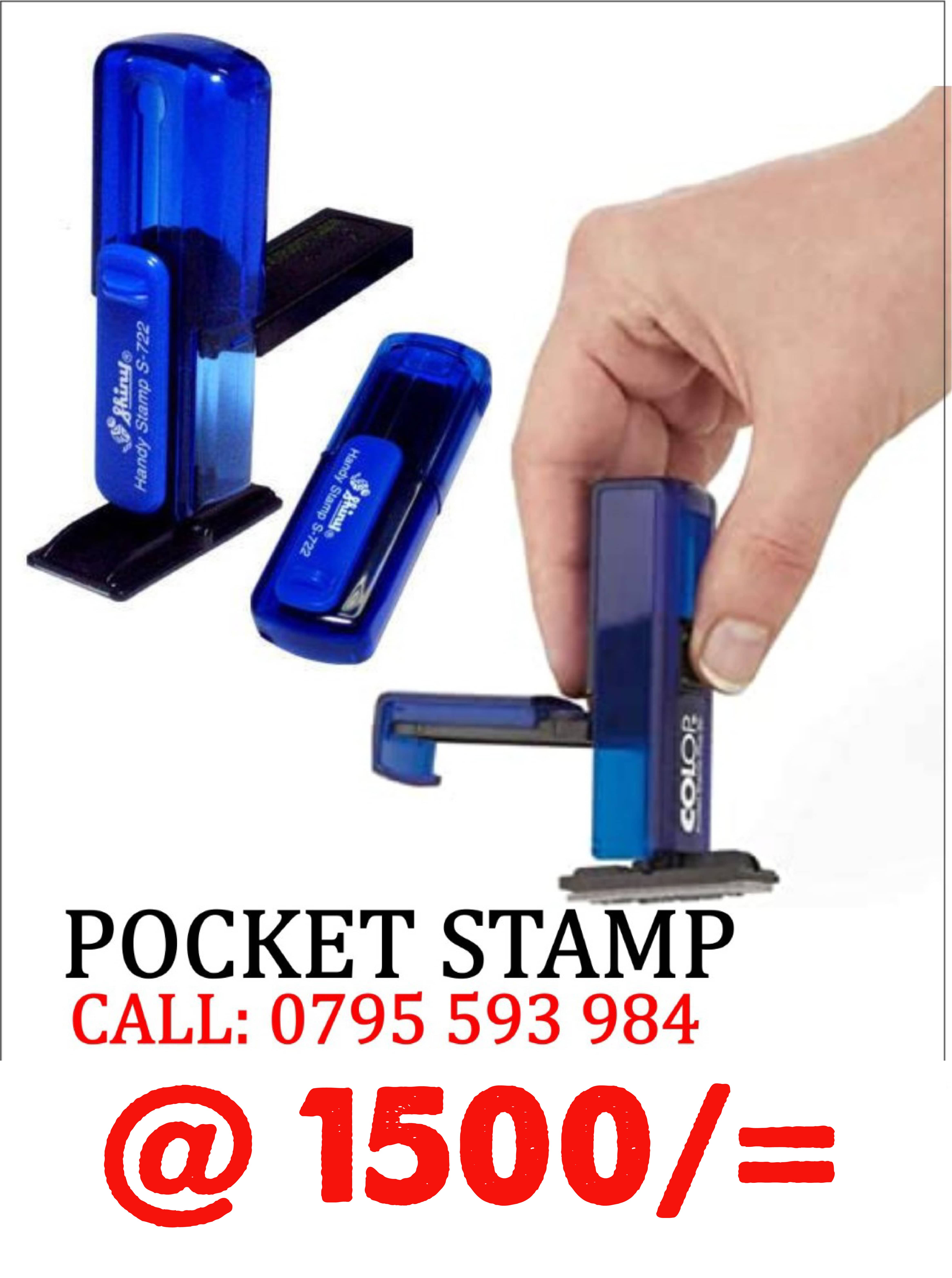 Pocket Stamp @ Ksh. 1500.00